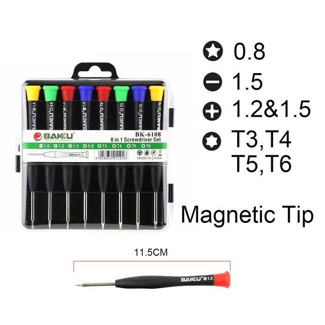 8-in-1 Precision Screwdriver Kit
