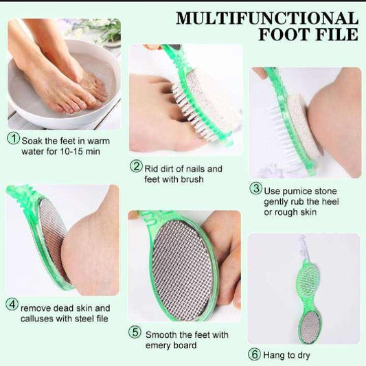 4-in-1 Pedicure Foot Care Kit