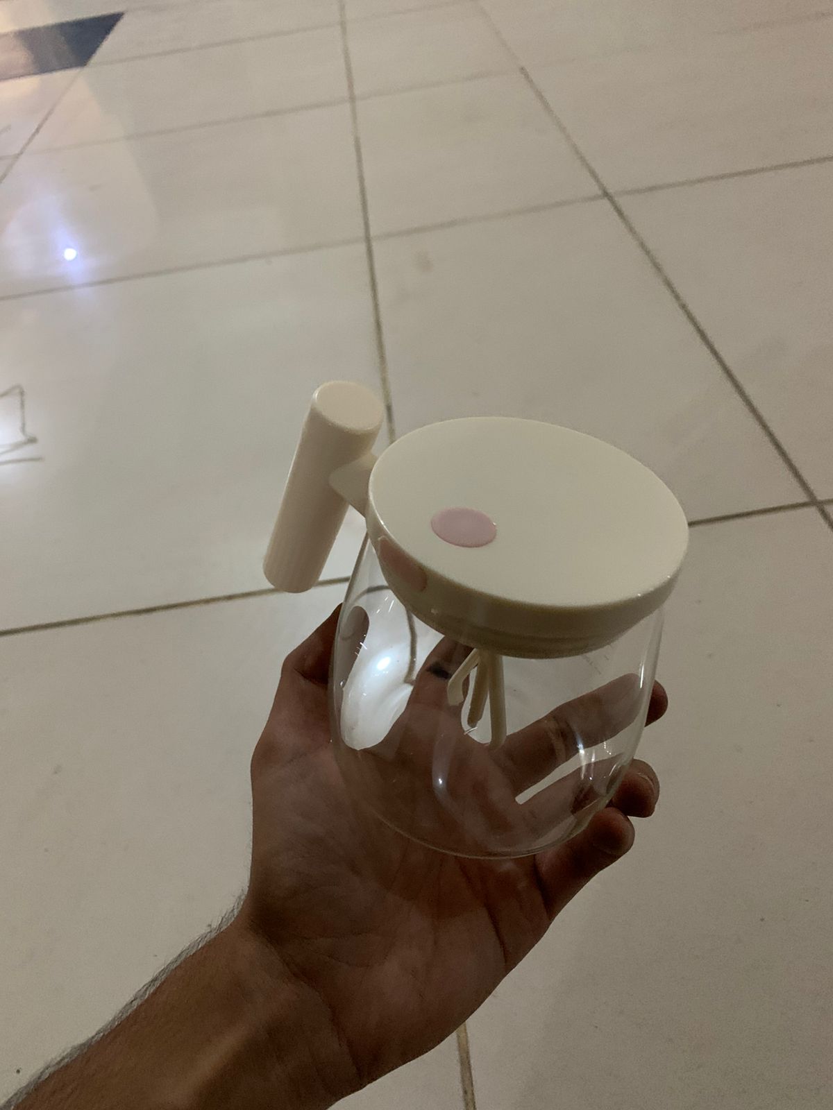 Rechargeable Self-Mixing Coffee Mug 500ml – Waterproof Design