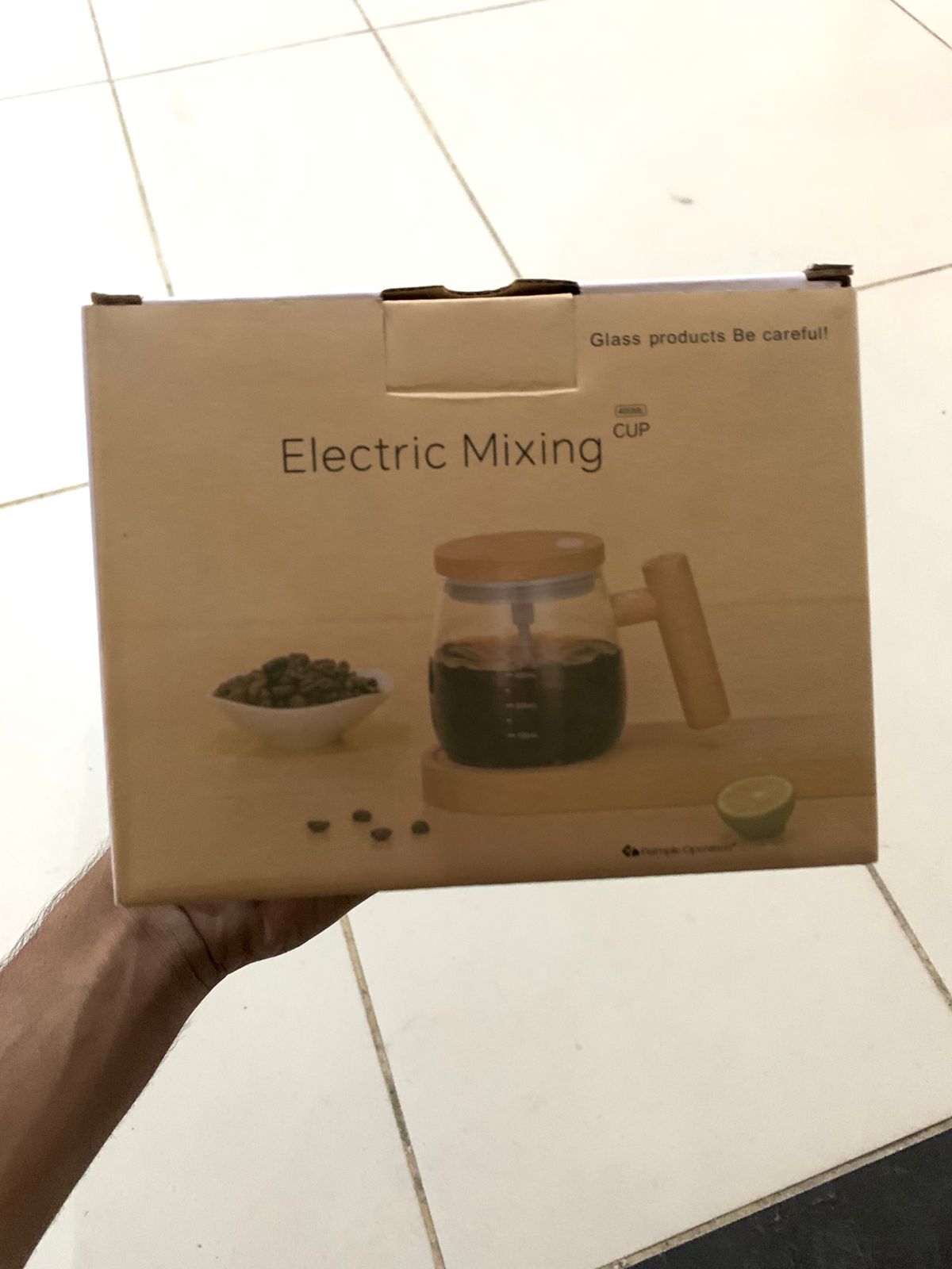 Rechargeable Self-Mixing Coffee Mug 500ml – Waterproof Design