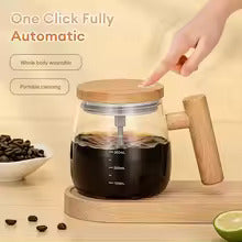 Rechargeable Self-Mixing Coffee Mug 500ml – Waterproof Design