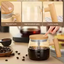 Rechargeable Self-Mixing Coffee Mug 500ml – Waterproof Design
