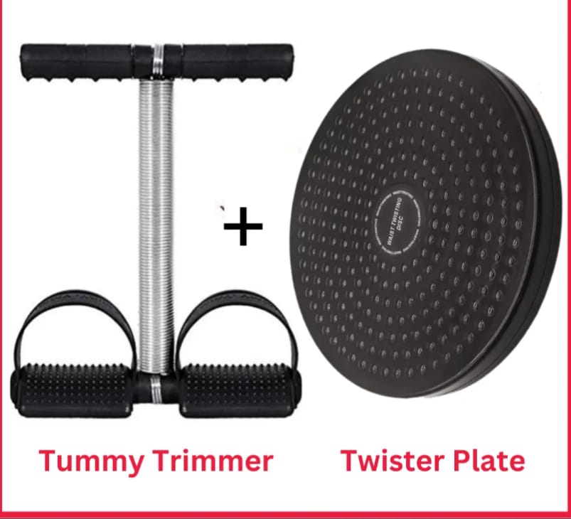 Twister Exercise Machine & Tummy Trimmer Set