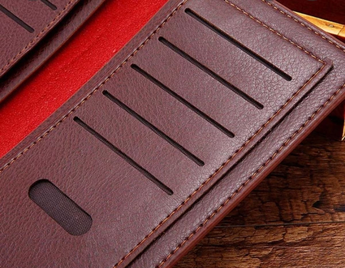 Men's Leather Long Wallet