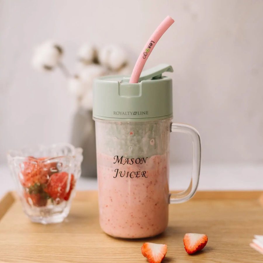 Portable Mini Juicer Blender with Straw
