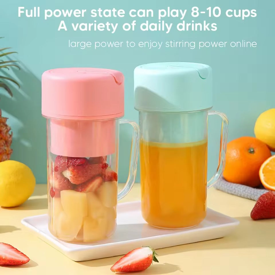 Portable Mini Juicer Blender with Straw