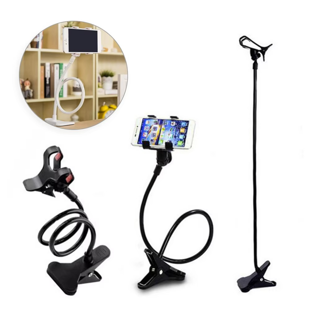 Flexible Snake Phone Stand for Desk & Bed Holder