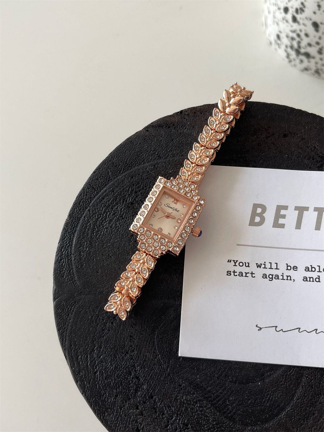 Women’s Korean Leaf Design Watch