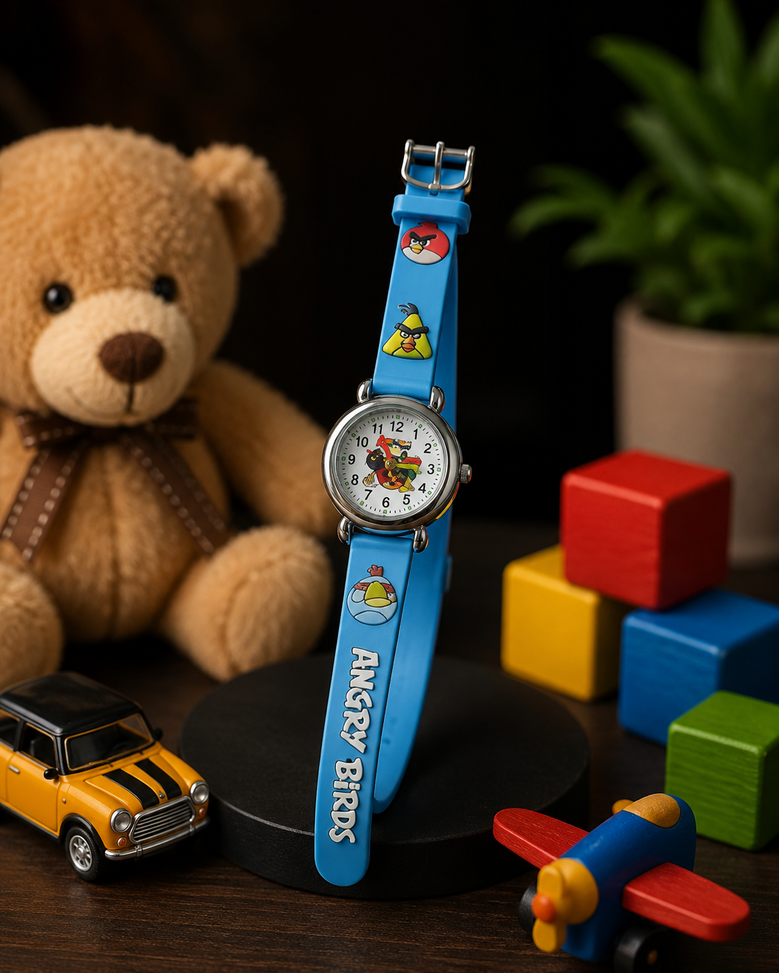 Angry Birds Kids Cartoon Watch – Blue